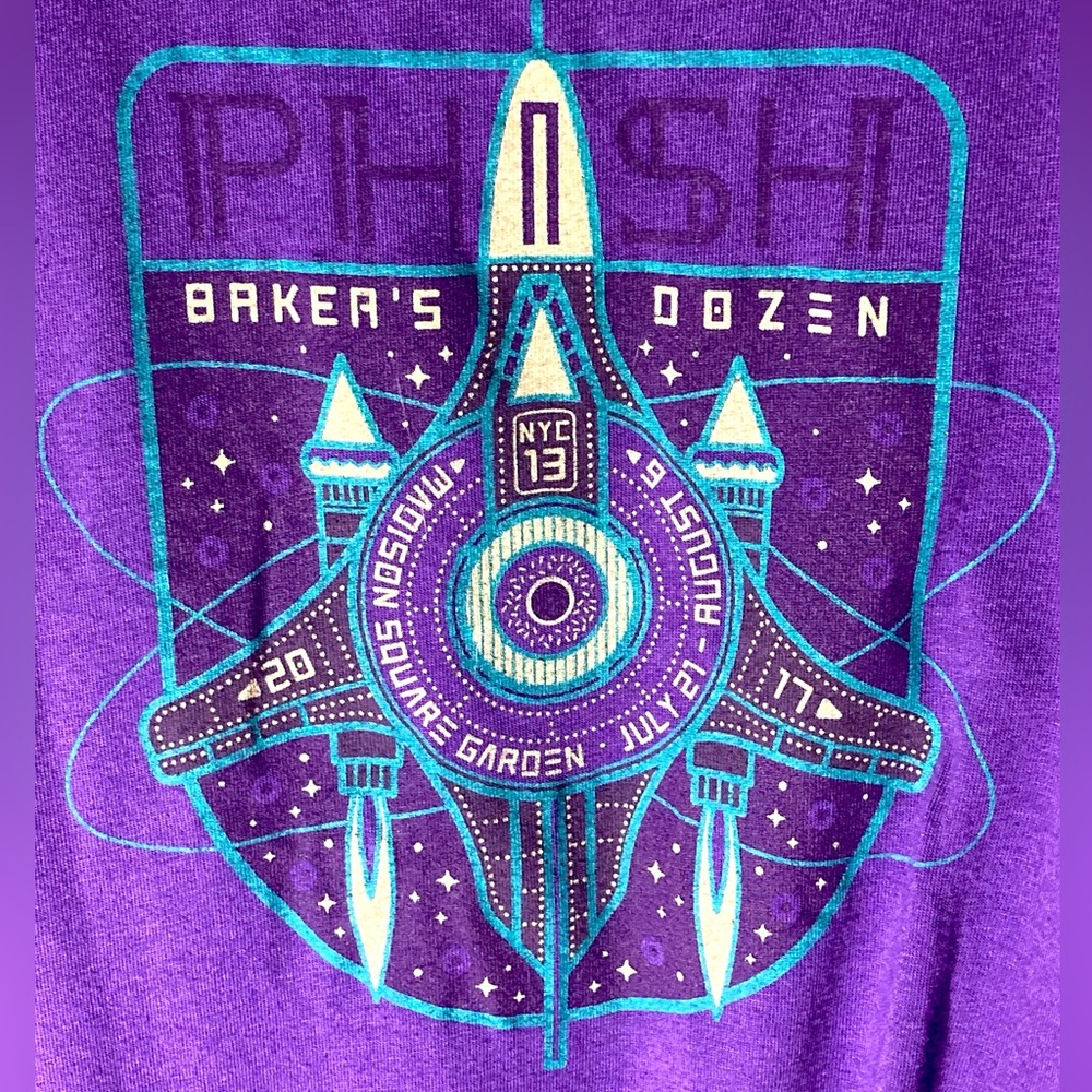 Phish 2017 Tour Baker’s Dozen Madison Square Garden New York Concert Tank Top M